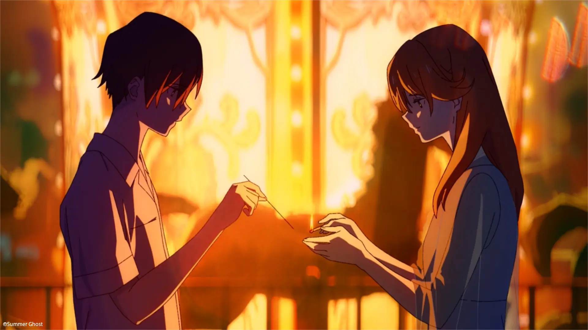 loundraw監督映画「サマーゴースト」: screenshot