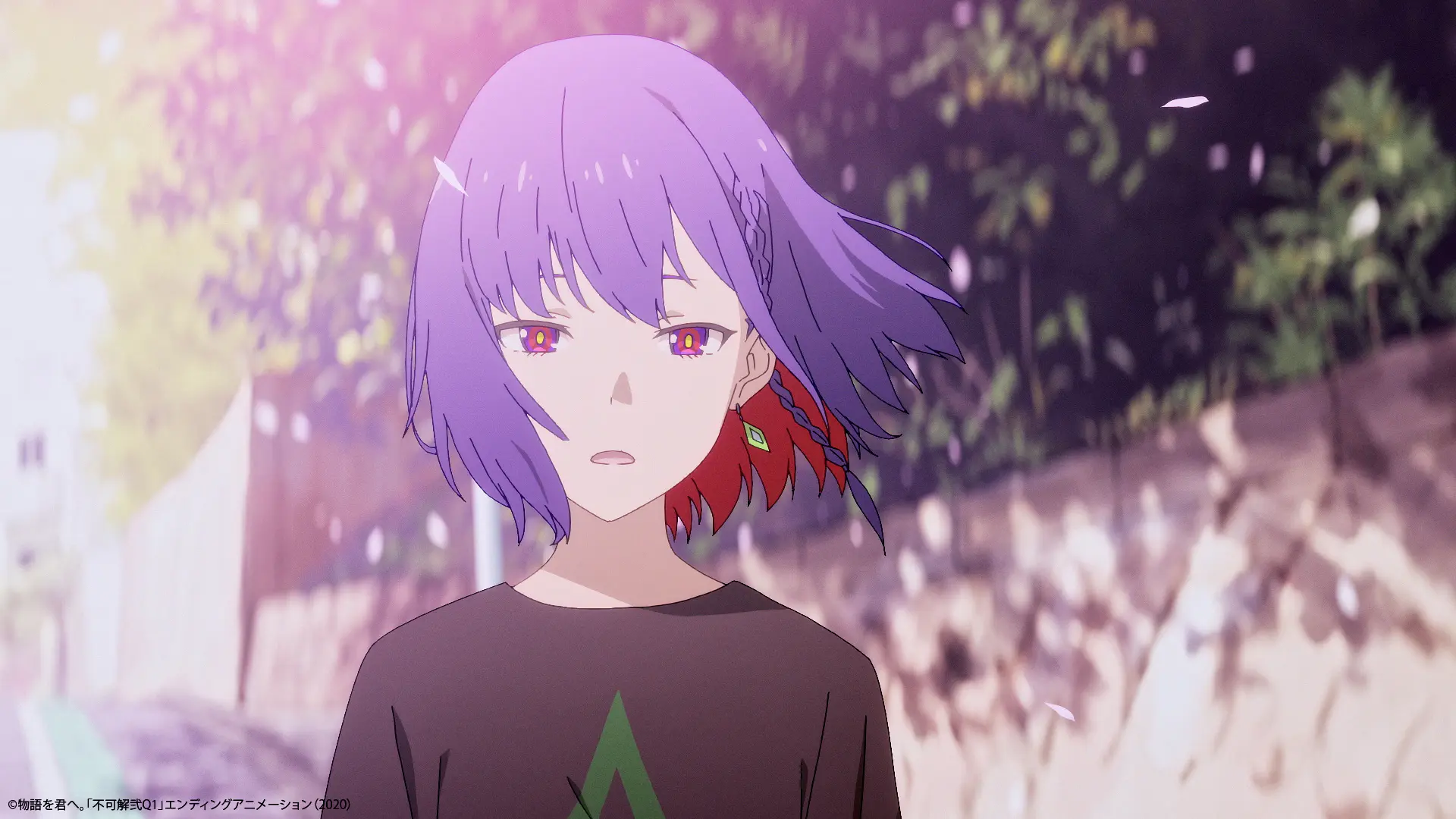不可解弐Q1 エンディングアニメーション「物語を君へ。」: screenshot