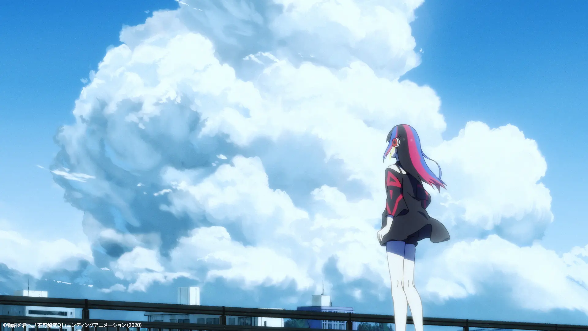 不可解弐Q1 エンディングアニメーション「物語を君へ。」: screenshot