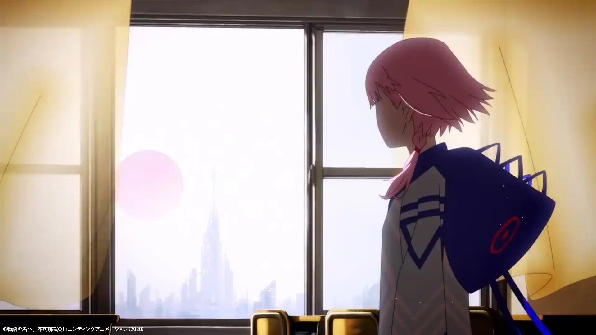 不可解弐Q1 エンディングアニメーション「物語を君へ。」: screenshot