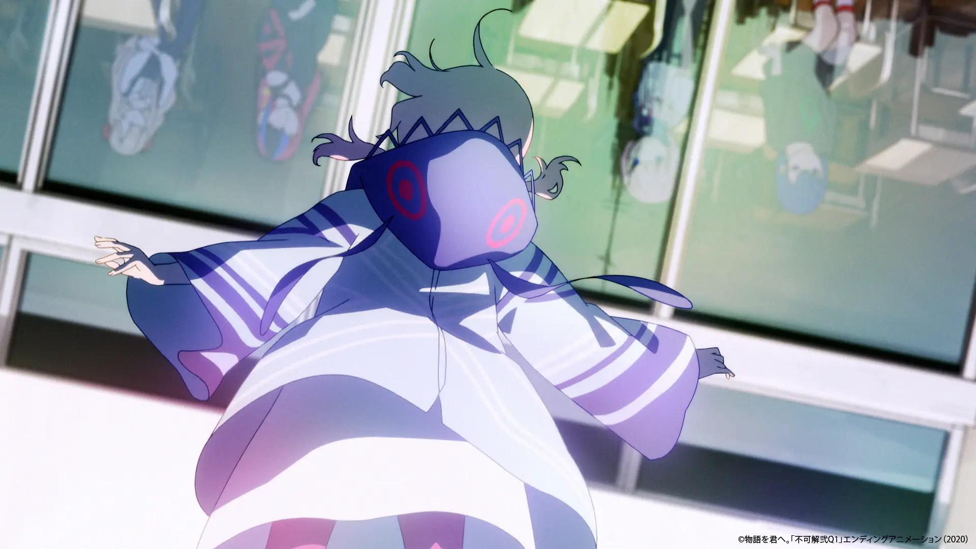 不可解弐Q1 エンディングアニメーション「物語を君へ。」: screenshot