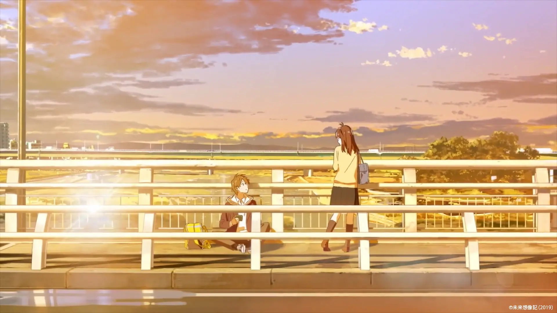 LINEノベル イメージムービー「未来想像記」: screenshot